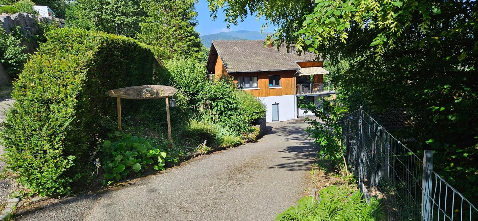 Ferienwohnung Relais des Vosges Husseren-Wesserling Exterior foto